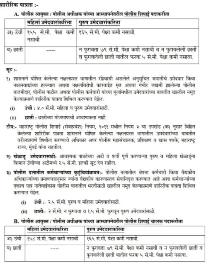 police bharti physical