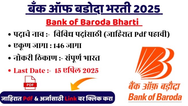 Bank of Baroda Bharti 2025
