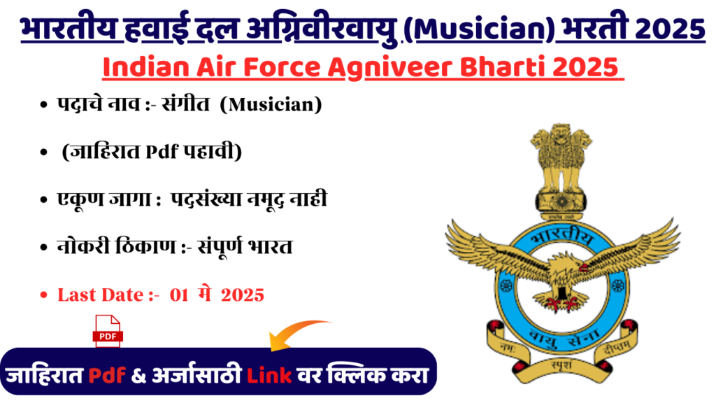 Indian Air Force Agniveer Bharti 2025
